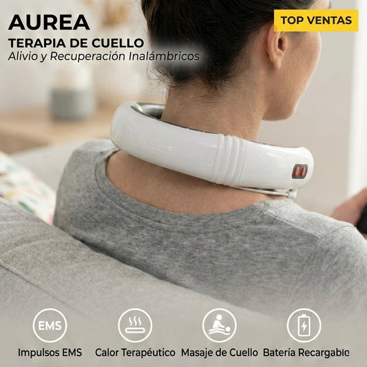 Masajeador de cuello y espalda electromagnético